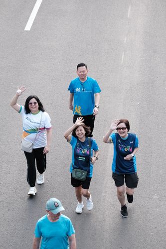 Race photo from Lari Bareng Yuk!