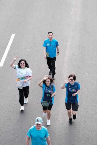 Race photo from Lari Bareng Yuk!
