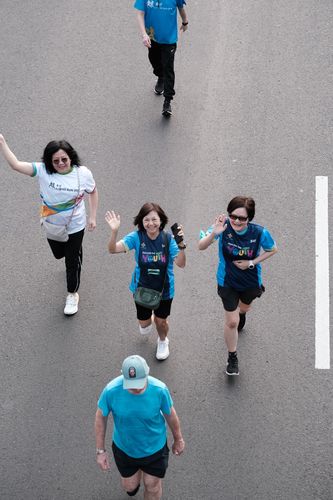Race photo from Lari Bareng Yuk!