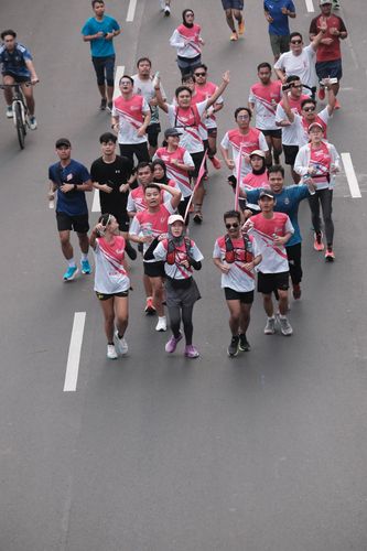 Race photo from Smartfren Run 2024 Vibes