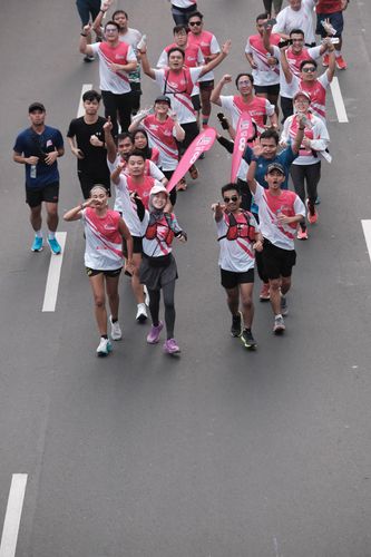 Race photo from Smartfren Run 2024 Vibes