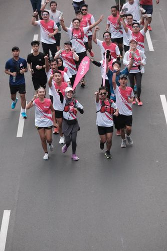 Race photo from Smartfren Run 2024 Vibes