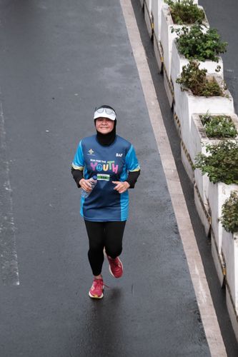 Race photo from Road to BAF Lions Run 2024