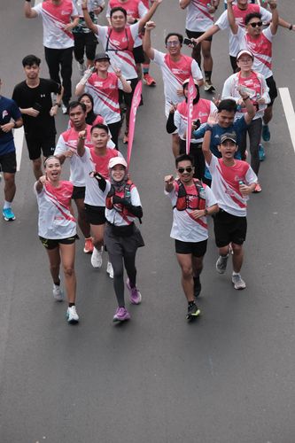 Race photo from Smartfren Run 2024 Vibes