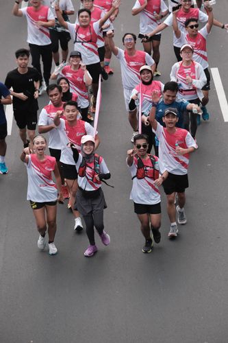 Race photo from Smartfren Run 2024 Vibes