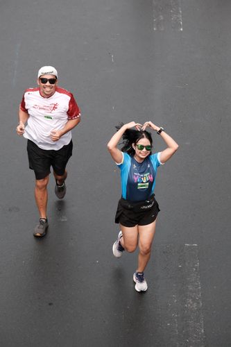 Race photo from Road to BAF Lions Run 2024