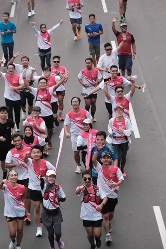 Race photo from Smartfren Run 2024 Vibes