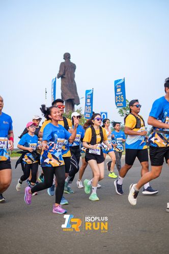 Race photo from ISOPlus Run 2024 Jakarta