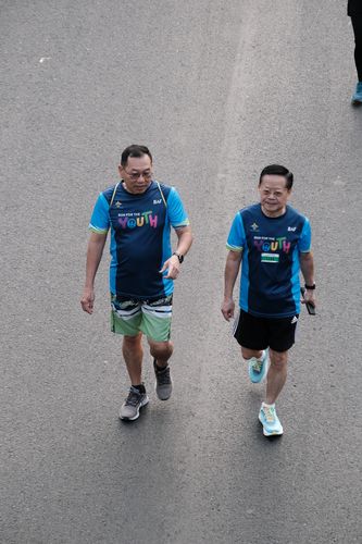 Race photo from Lari Bareng Yuk!