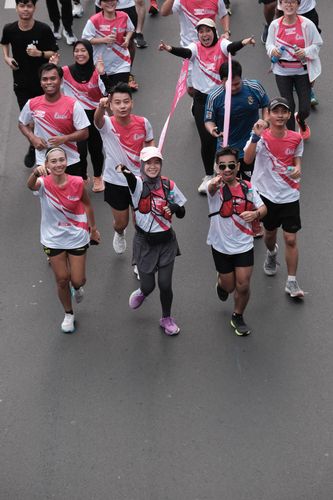 Race photo from Smartfren Run 2024 Vibes
