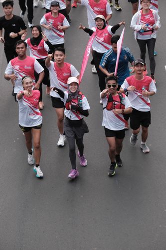 Race photo from Smartfren Run 2024 Vibes