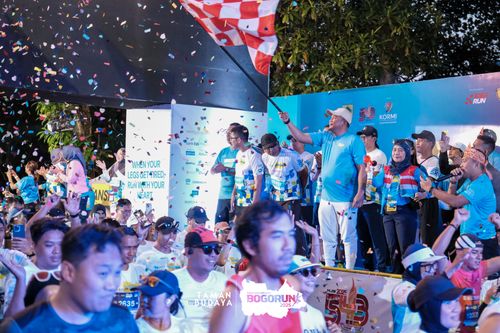 Race photo from Taman Budaya x BOGORUN 2025