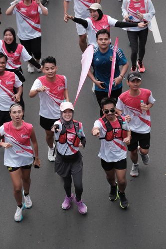 Race photo from Smartfren Run 2024 Vibes