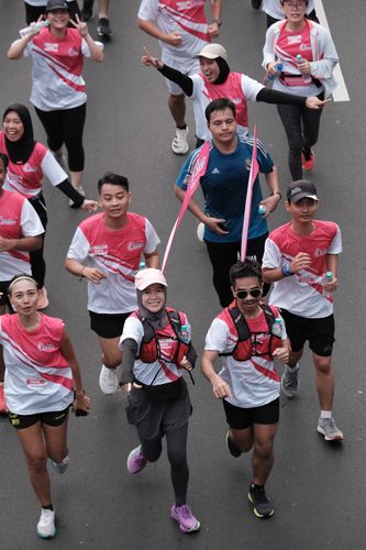 Race photo from Smartfren Run 2024 Vibes