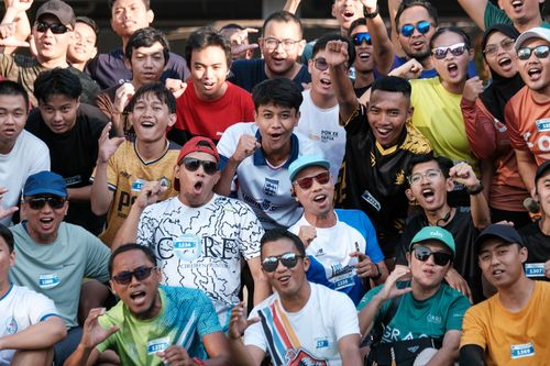Race photo from Shake Out Run Jabar 10K