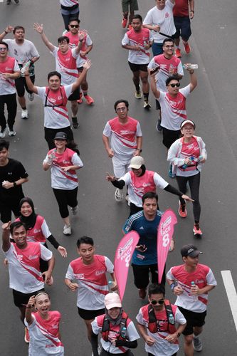 Race photo from Smartfren Run 2024 Vibes