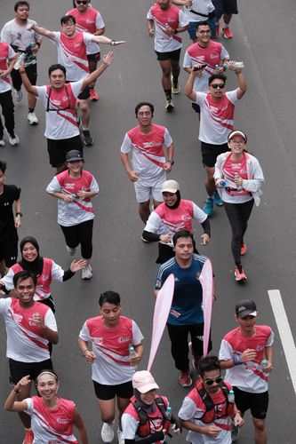 Race photo from Smartfren Run 2024 Vibes