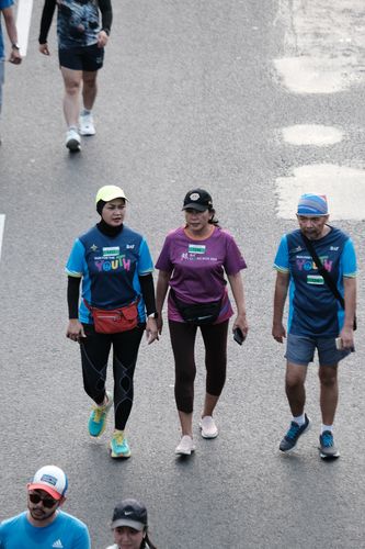 Race photo from Lari Bareng Yuk!
