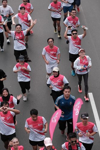 Race photo from Smartfren Run 2024 Vibes