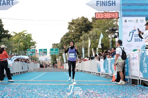 Race photo from Jabar Run 10K 2024