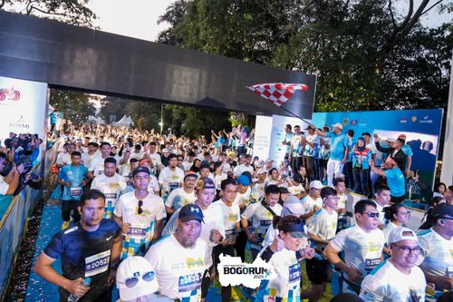 Race photo from Taman Budaya x BOGORUN 2025