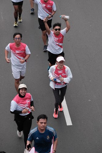Race photo from Smartfren Run 2024 Vibes
