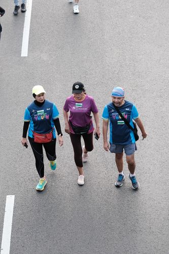 Race photo from Lari Bareng Yuk!