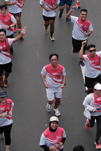 Race photo from Smartfren Run 2024 Vibes