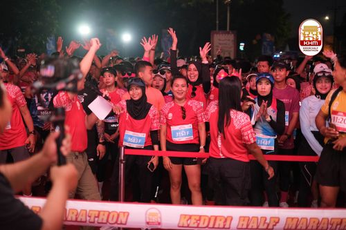 Race photo from Kediri Half Marathon 2025