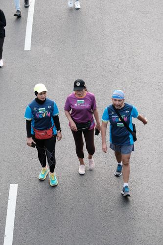 Race photo from Lari Bareng Yuk!