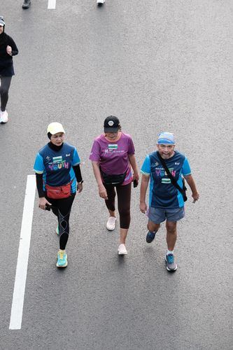 Race photo from Lari Bareng Yuk!