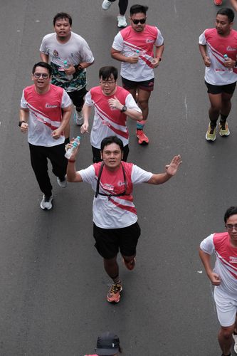 Race photo from Smartfren Run 2024 Vibes