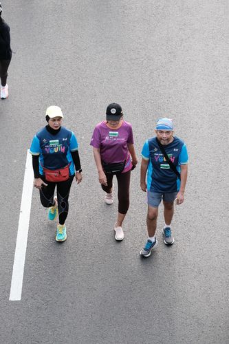 Race photo from Lari Bareng Yuk!