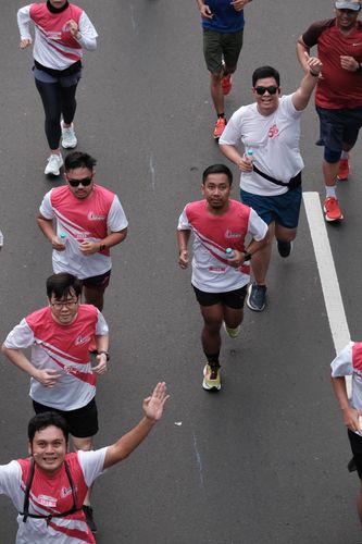 Race photo from Smartfren Run 2024 Vibes