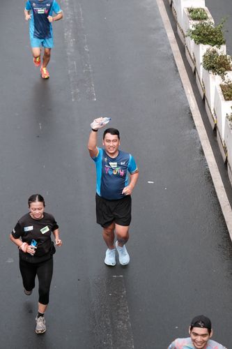 Race photo from Road to BAF Lions Run 2024