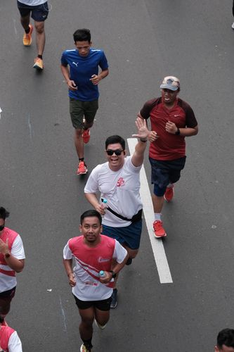 Race photo from Smartfren Run 2024 Vibes