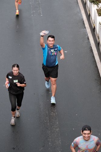 Race photo from Road to BAF Lions Run 2024