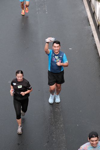 Race photo from Road to BAF Lions Run 2024