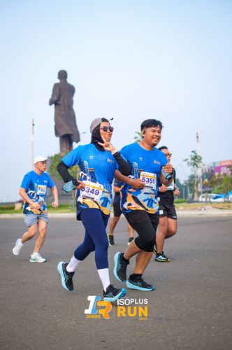 Race photo from ISOPlus Run 2024 Jakarta
