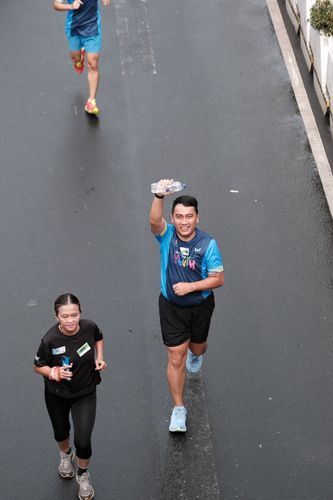 Race photo from Road to BAF Lions Run 2024