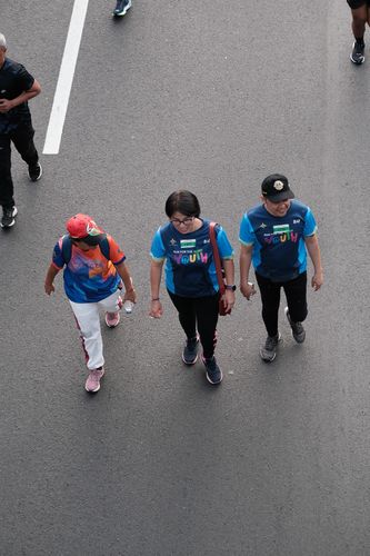 Race photo from Lari Bareng Yuk!