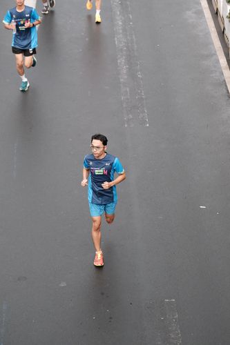Race photo from Road to BAF Lions Run 2024