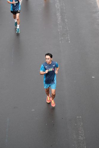 Race photo from Road to BAF Lions Run 2024
