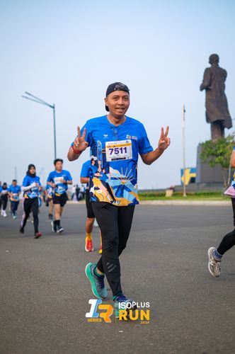 Race photo from ISOPlus Run 2024 Jakarta