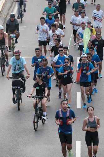 Race photo from Lari Bareng Yuk!