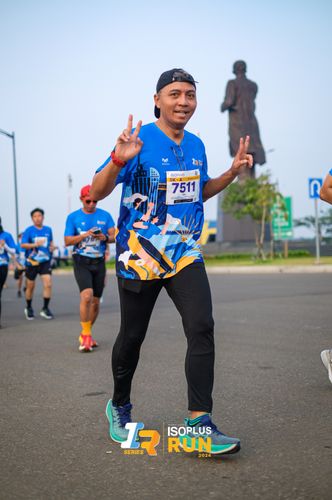 Race photo from ISOPlus Run 2024 Jakarta