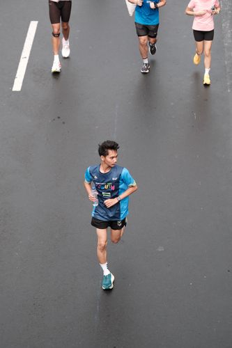 Race photo from Road to BAF Lions Run 2024