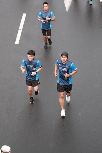 Race photo from Road to BAF Lions Run 2024