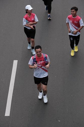 Race photo from Smartfren Run 2024 Vibes