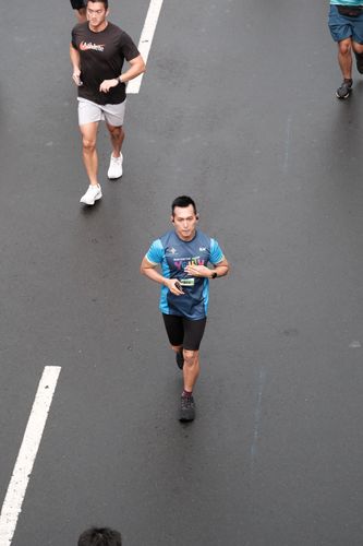 Race photo from Road to BAF Lions Run 2024